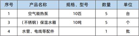 热水工程方案