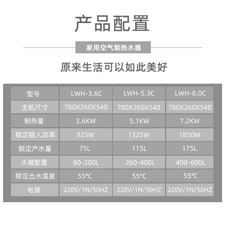 家用空气能一体机