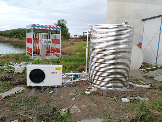 珠海冠粤工地员工宿舍空气能热水工程